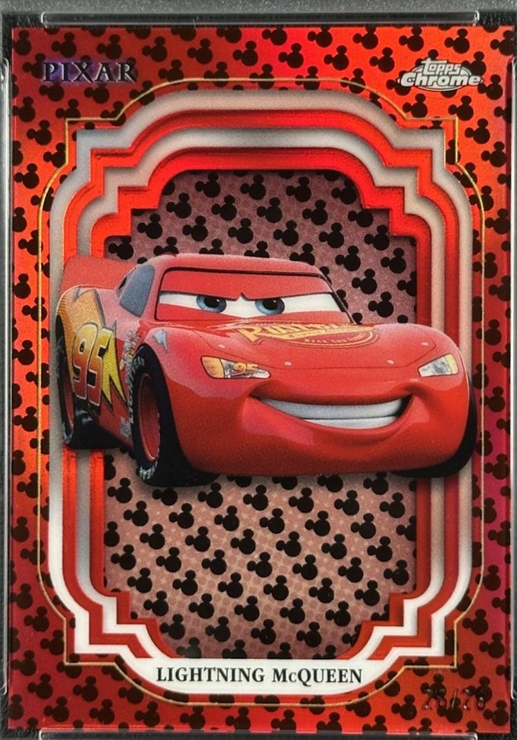 Lightning McQueen [Red Black Refractor] #116