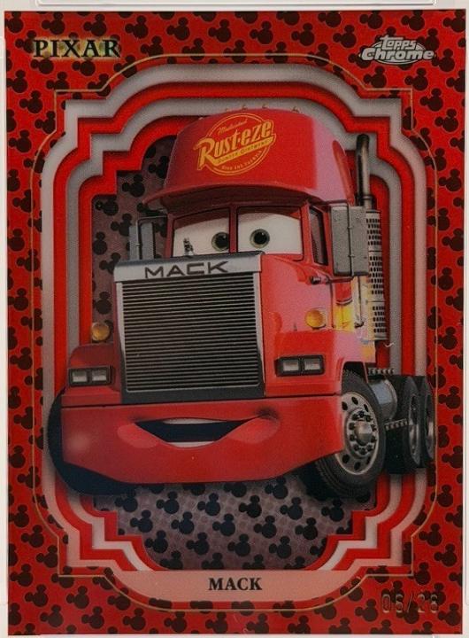 Mack [Red Black Refractor] #121