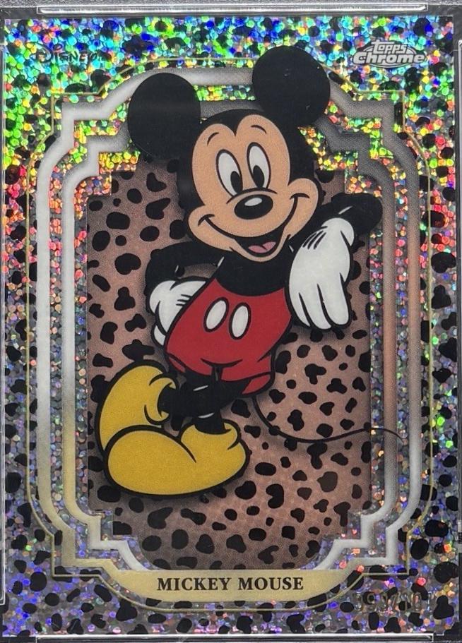 Mickey Mouse [Black White Speckle Refractor] #1