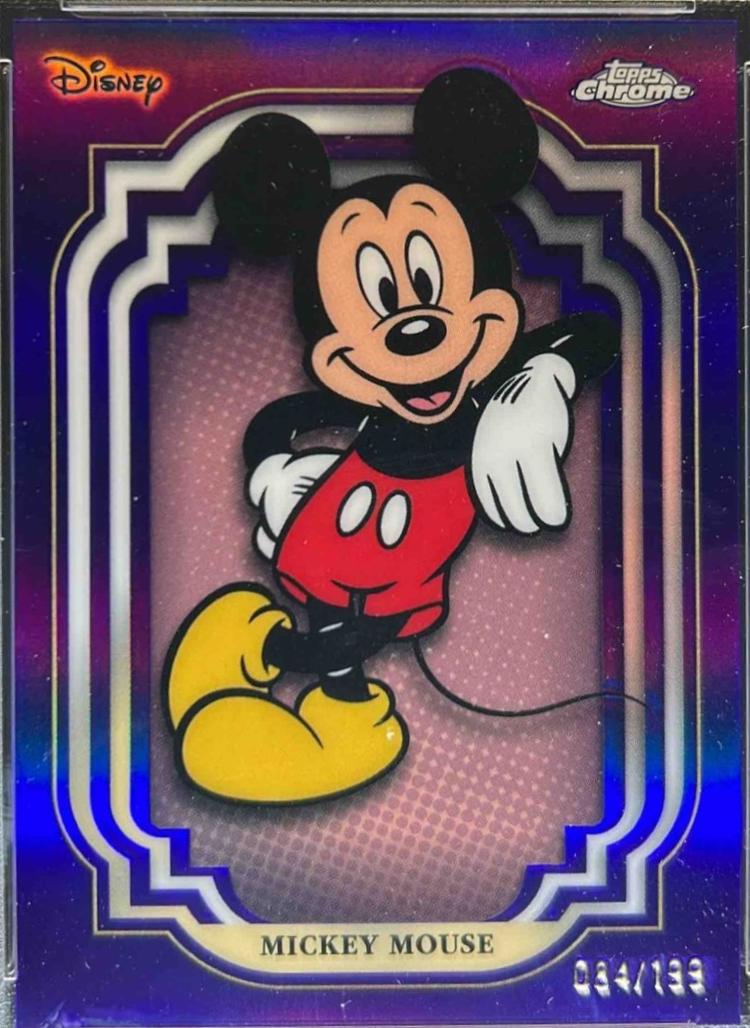 Mickey Mouse [Purple Refractor] #1