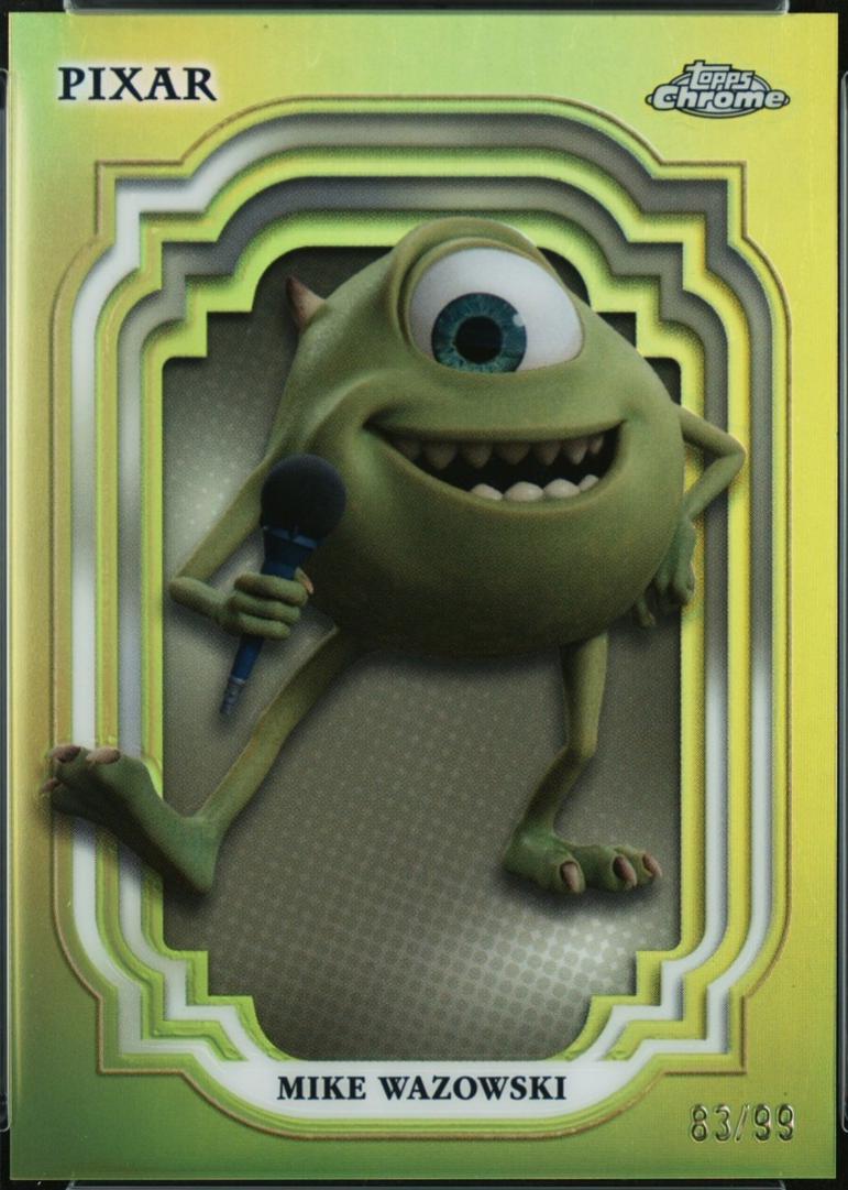 Mike Wazowski [Green Refractor] #86