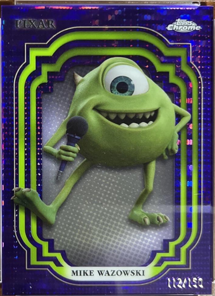 Mike Wazowski [Purple Green Pulsar Refractor] #86