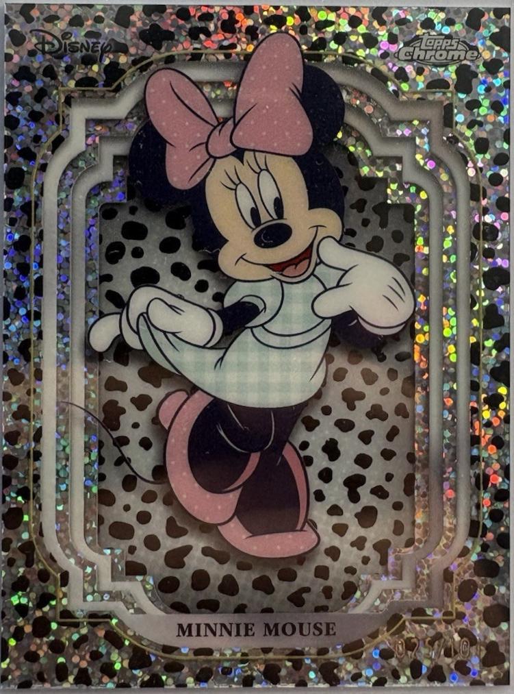 Minnie Mouse [Black White Speckle Refractor] #2