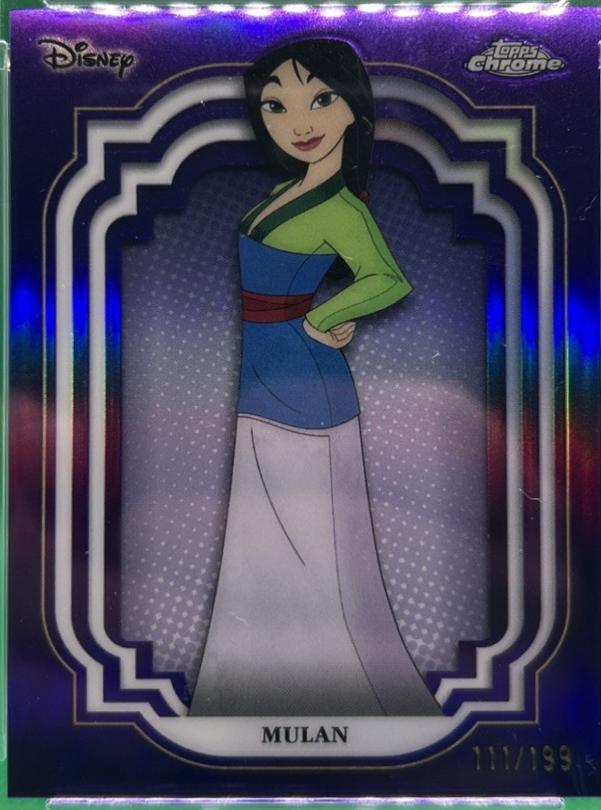 Mulan [Purple Refractor] #79