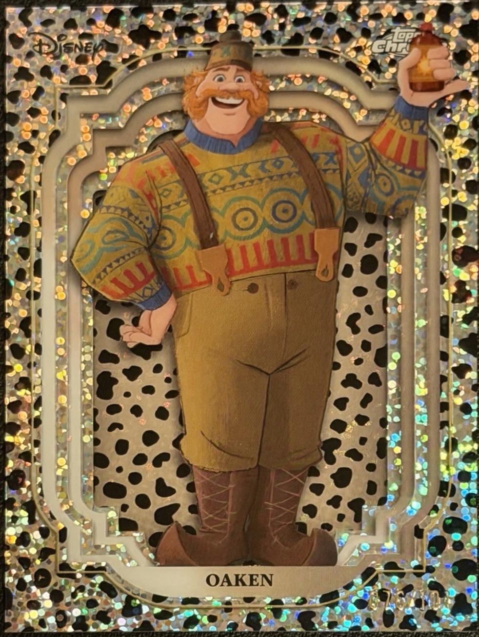 Oaken [Black White Speckle Refractor] #158