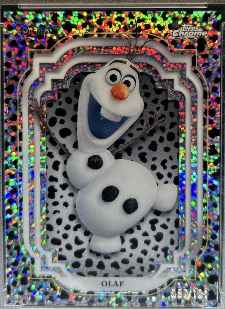 Olaf [Black White Speckle Refractor] #155