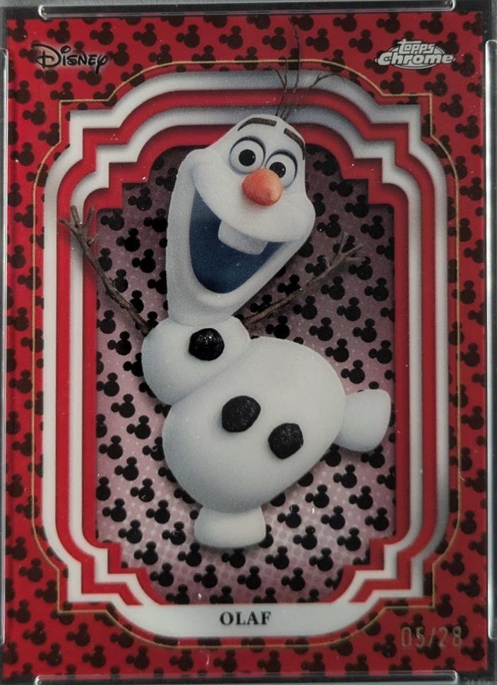 Olaf [Red Black Refractor] #155