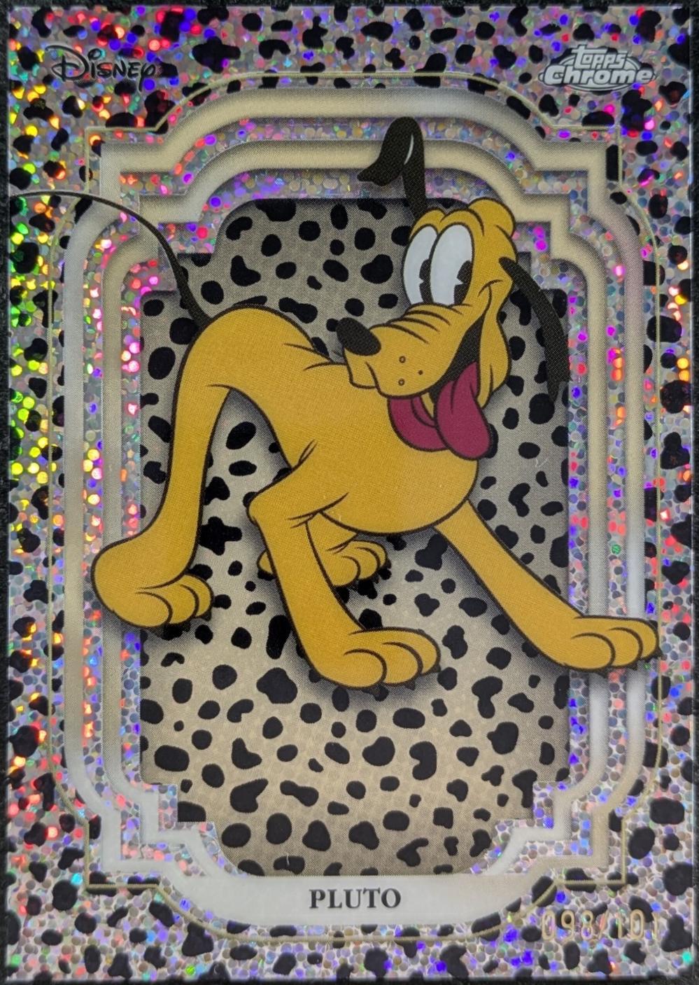 Pluto [Black White Speckle Refractor] #5