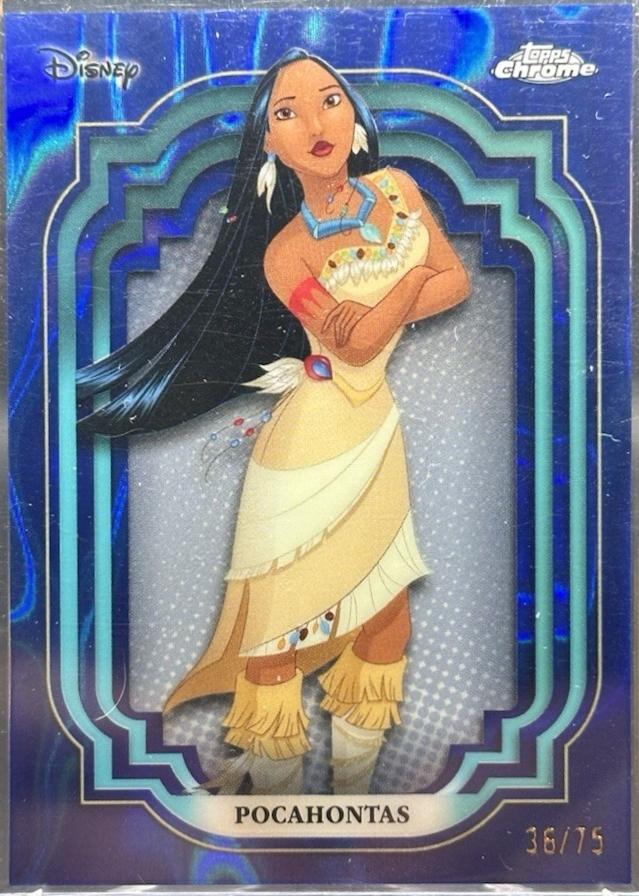 Pocahontas [Dark Blue Light Blue Lava Refractor] #61