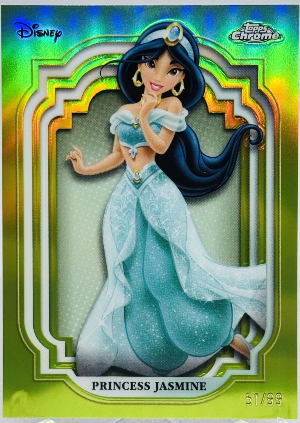 Princess Jasmine [Green Refractor] #55