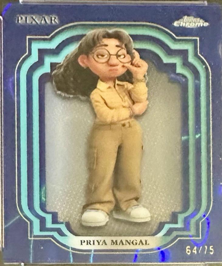Priya Mangal [Dark Blue Light Blue Lava Refractor] #194
