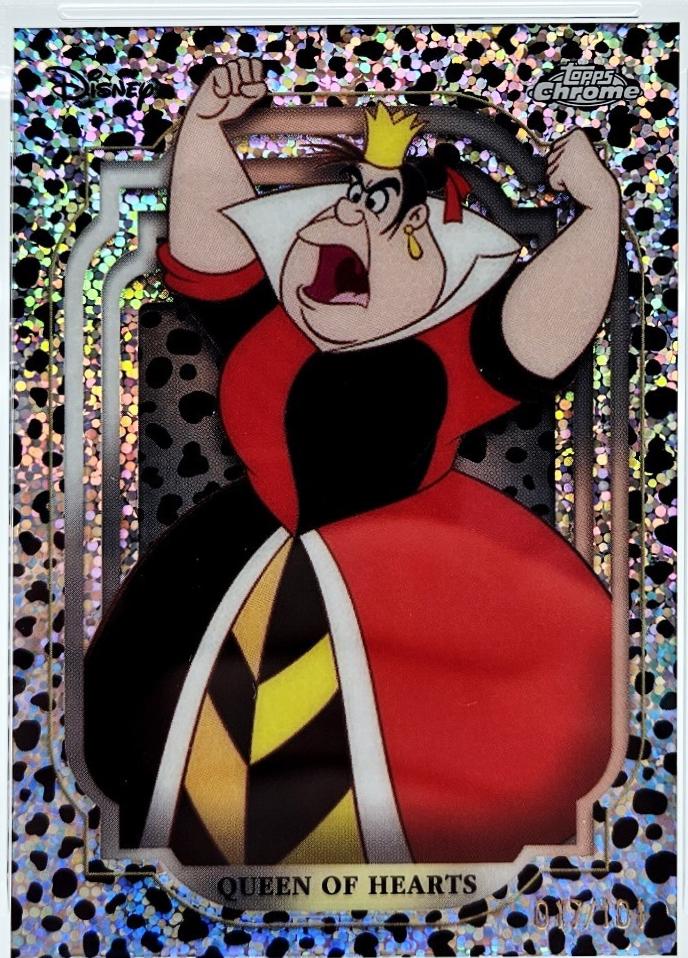 Queen of Hearts [Black White Speckle Refractor] #21