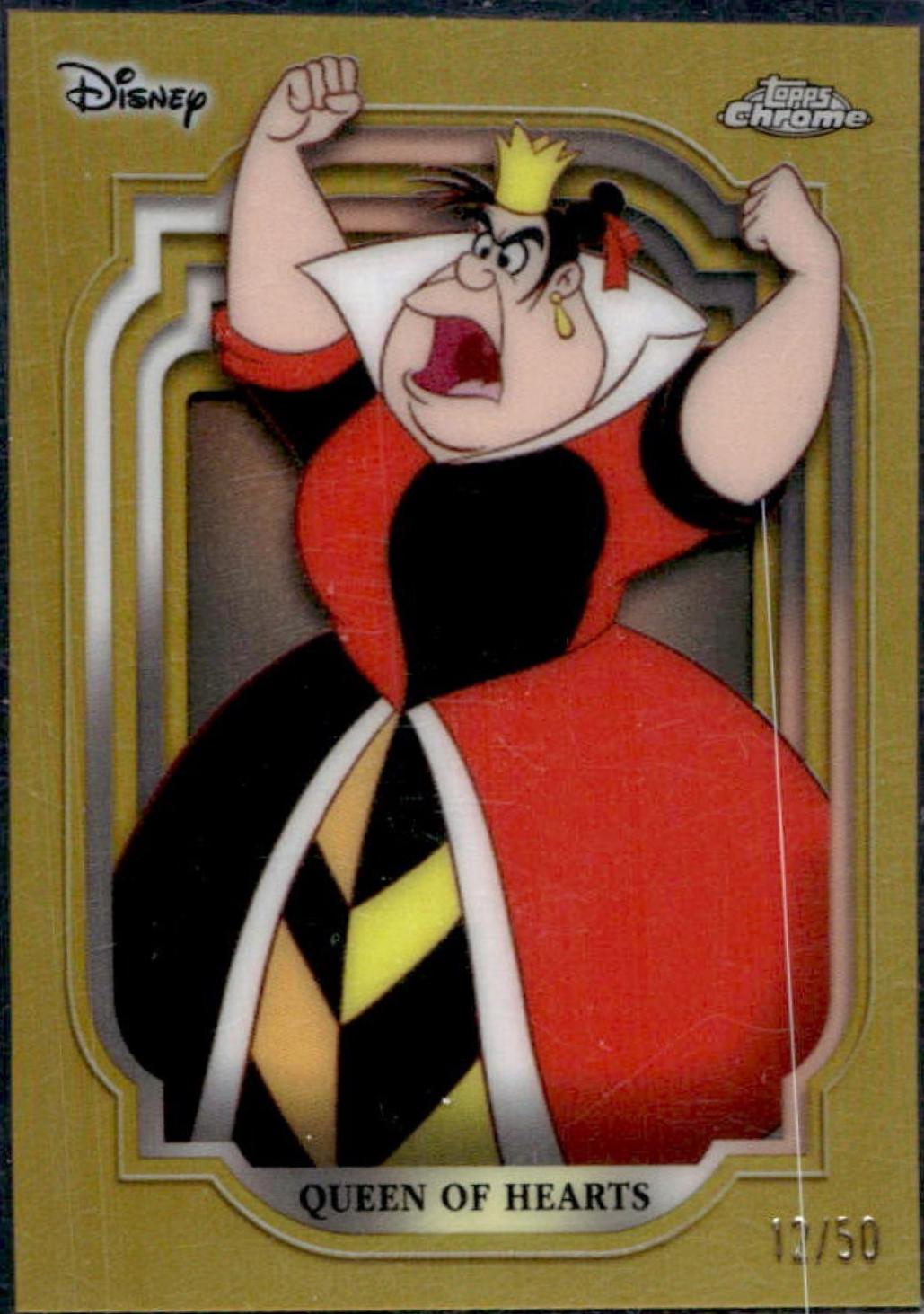 Queen of Hearts [Gold Refractor] #21