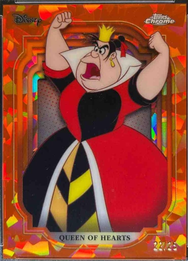 Queen of Hearts [Orange Refractor] #21