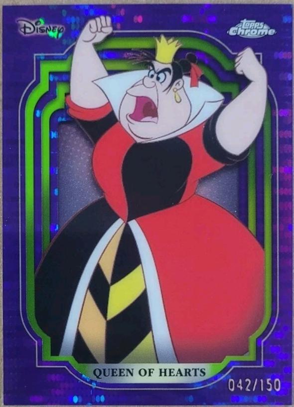 Queen of Hearts [Purple Green Pulsar Refractor] #21