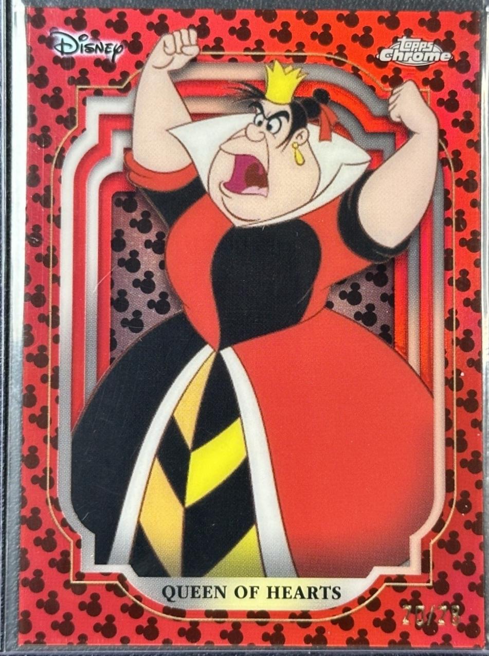 Queen of Hearts [Red Black Refractor] #21