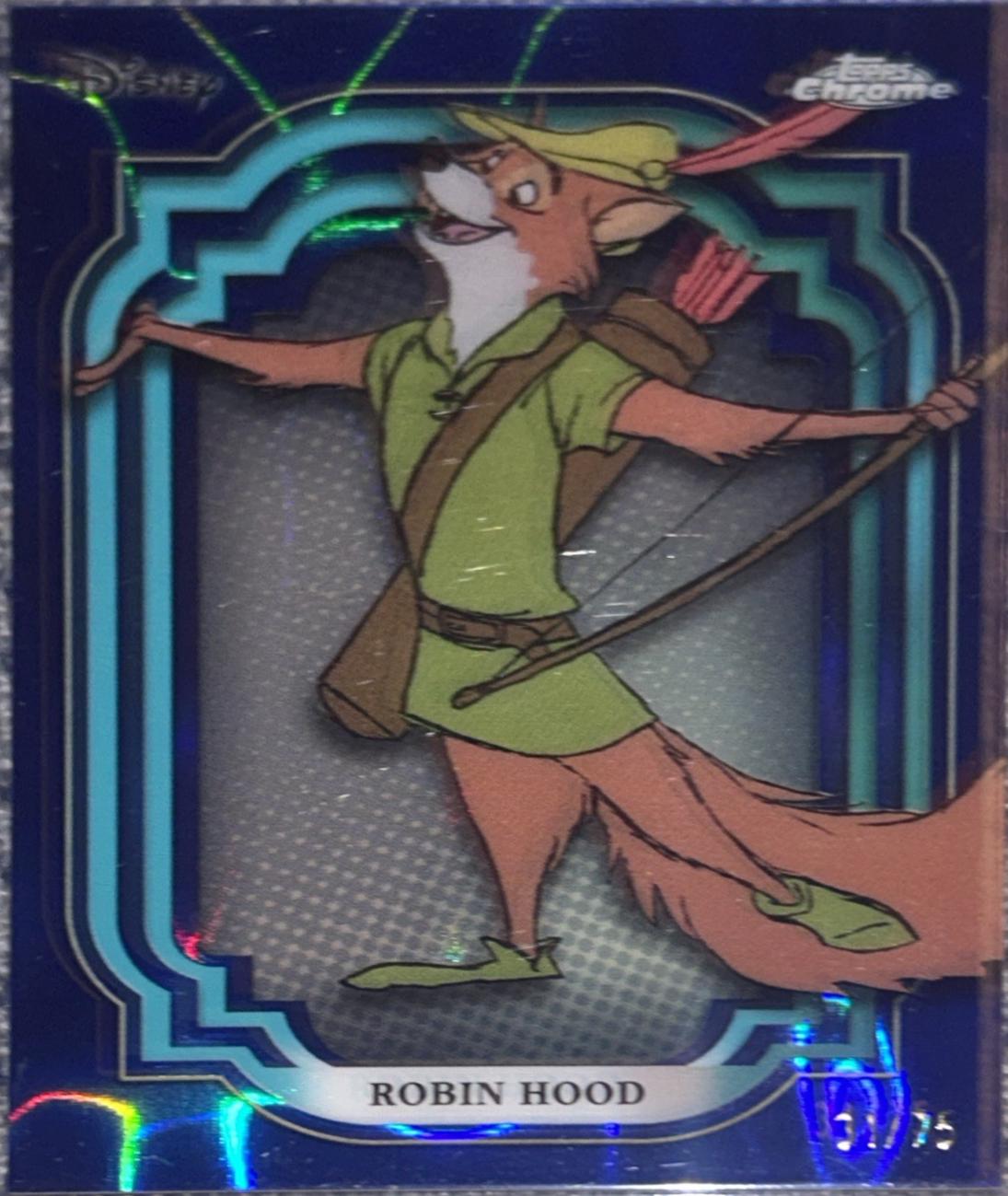 Robin Hood [Dark Blue Light Blue Lava Refractor] #35