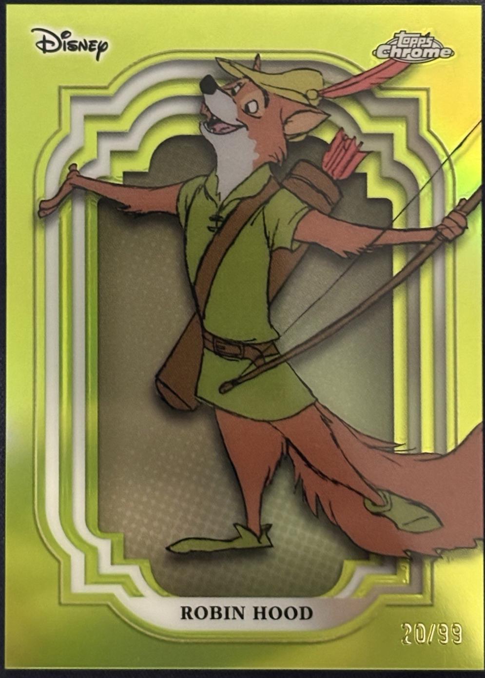 Robin Hood [Green Refractor] #35