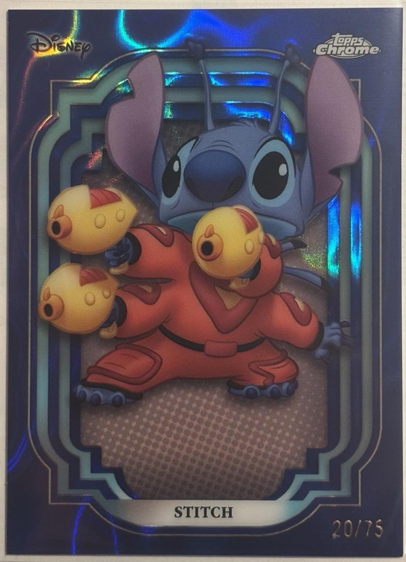 Stitch [Dark Blue Light Blue Lava Refractor] #93