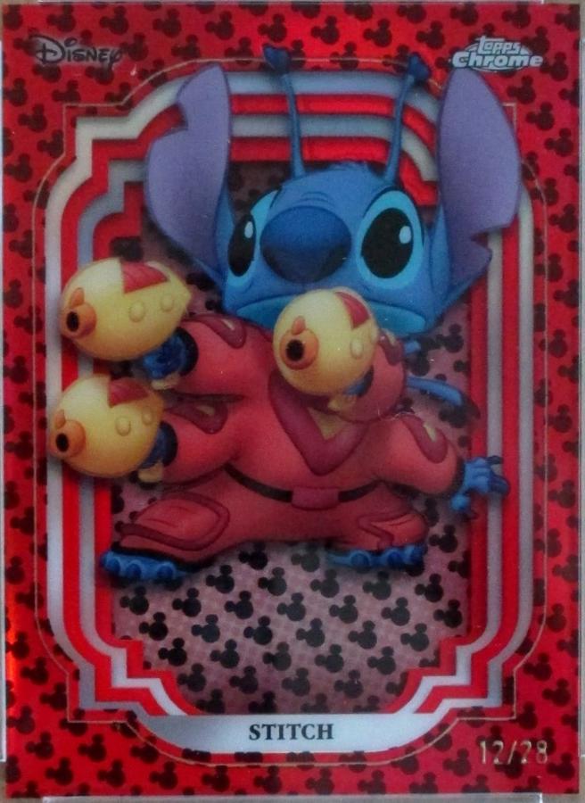 Stitch [Red Black Refractor] #93