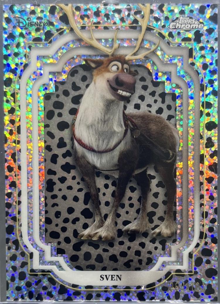 Sven [Black White Speckle Refractor] #157
