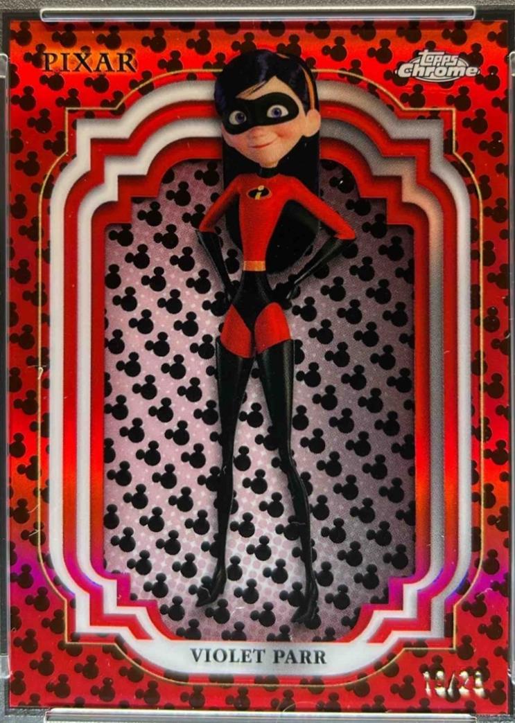 Violet Parr [Red Black Refractor] #98
