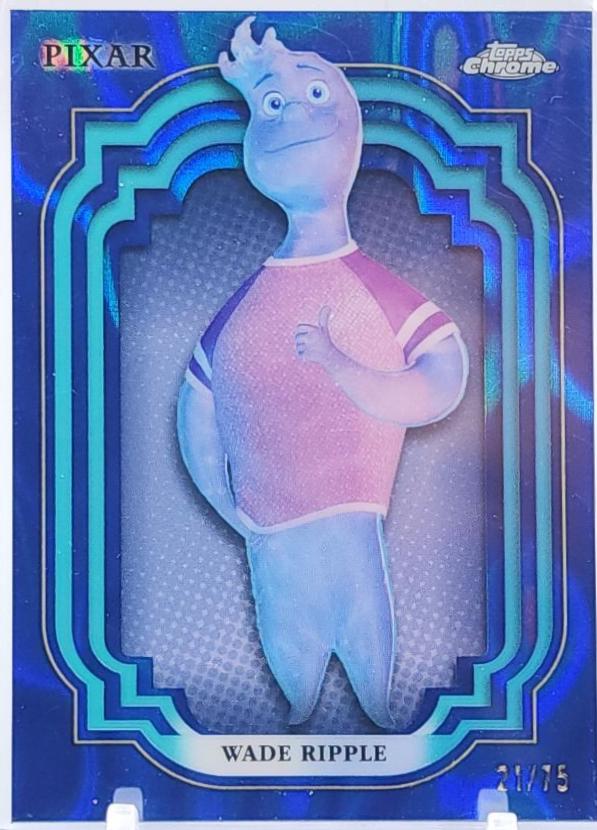 Wade Ripple [Dark Blue Light Blue Lava Refractor] #58