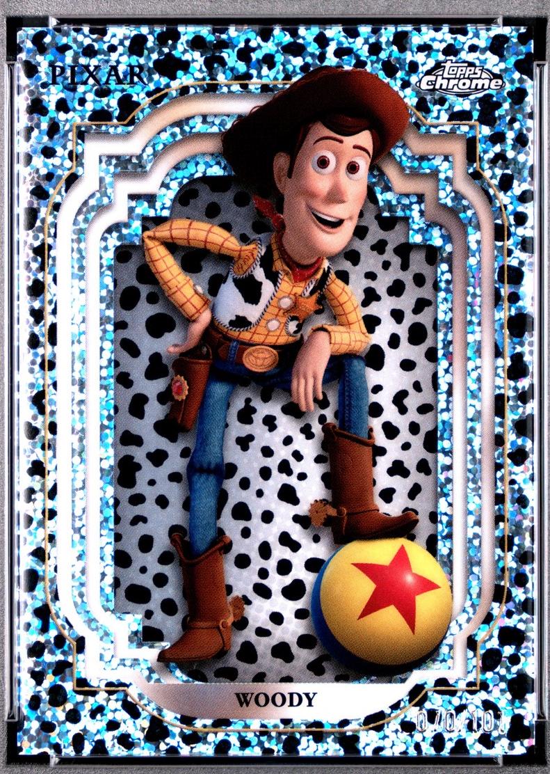 Woody [Black White Speckle Refractor] #63