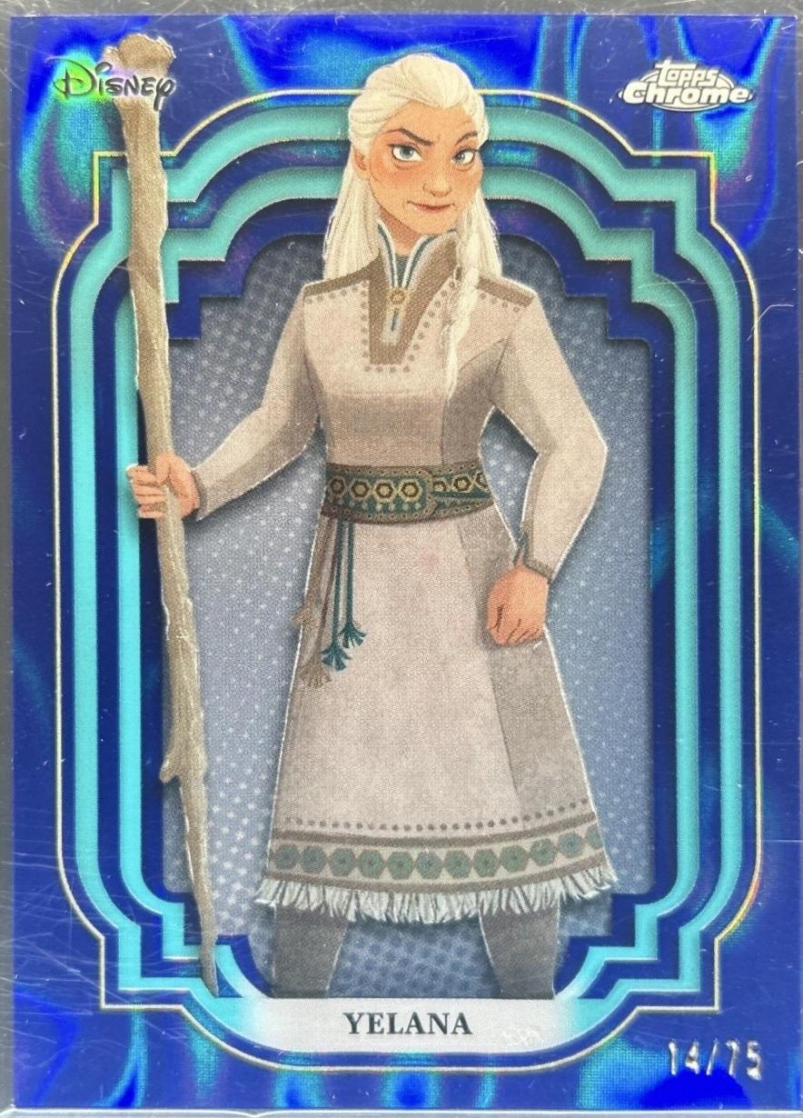 Yelana [Dark Blue Light Blue Lava Refractor] #159