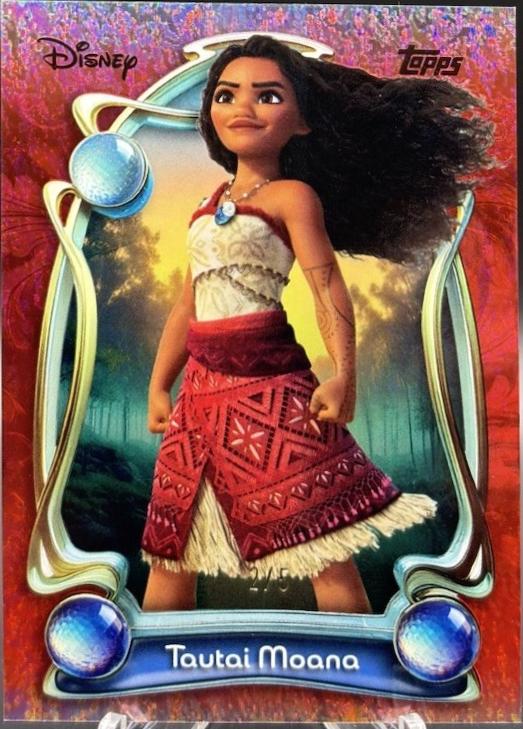 Moana [Red Sparkle Foil] #87