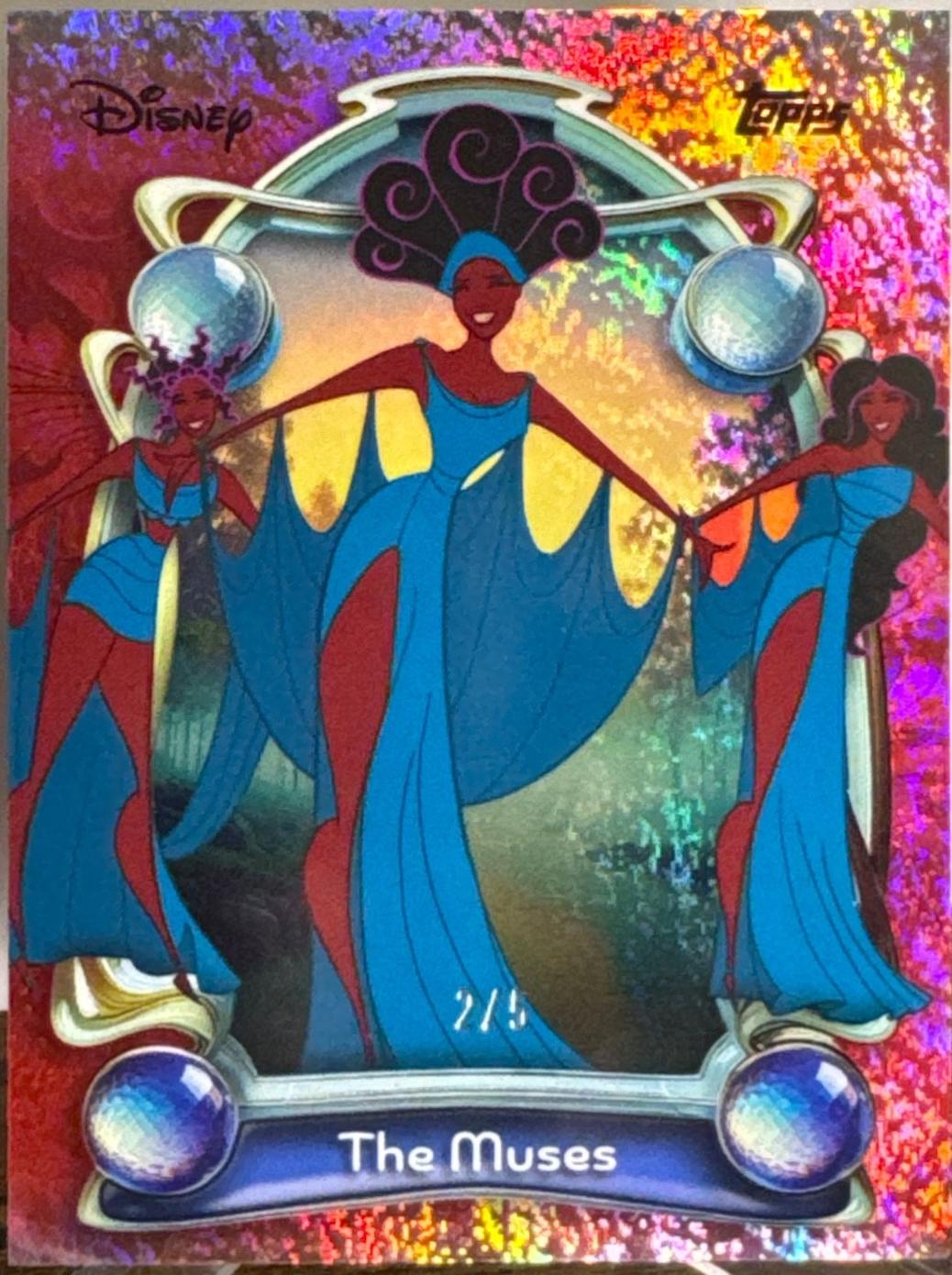 The Muses [Red Sparkle Foil] #61