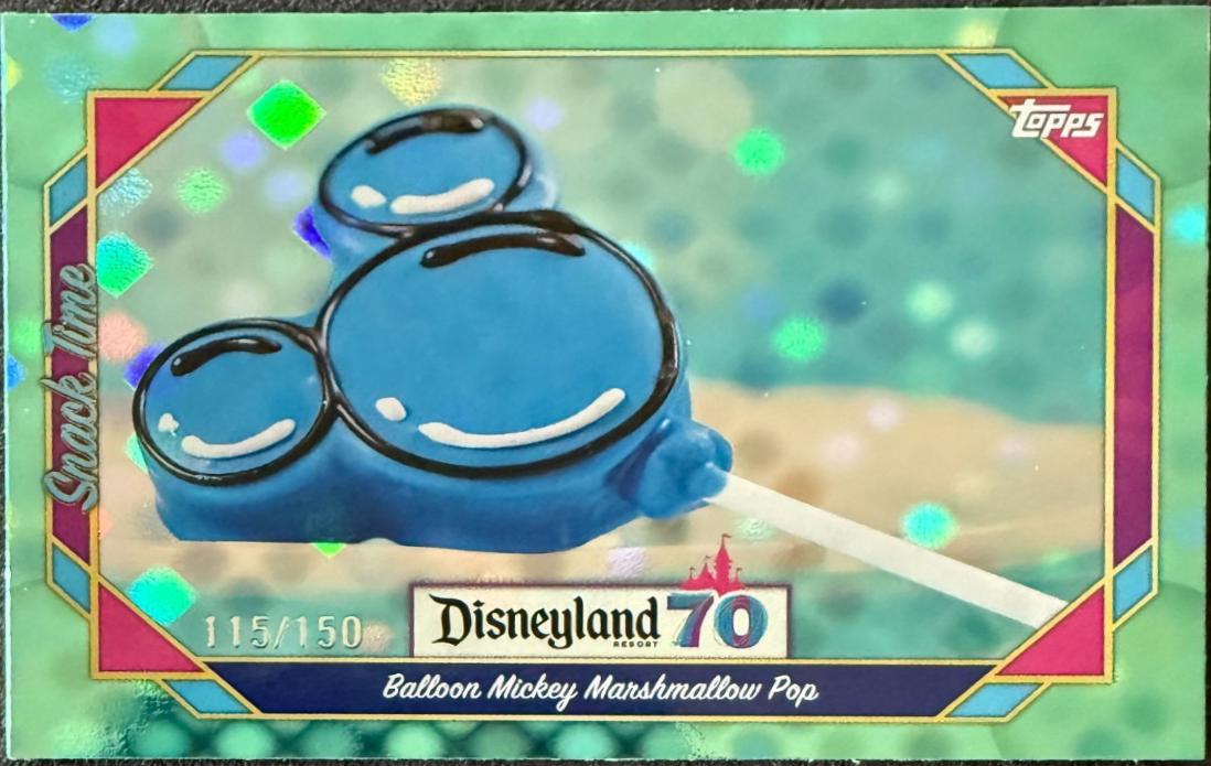 Balloon Mickey Marshmallow Pop [Aqua Electric Dots] #117