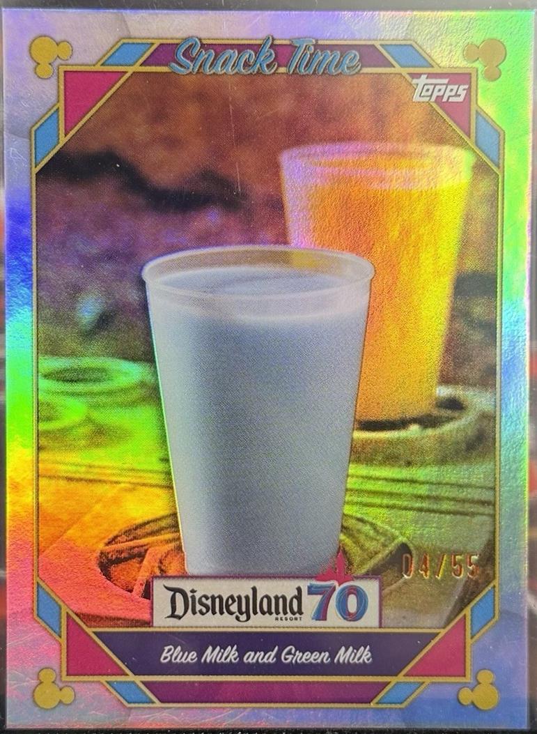 Blue Milk and Green Milk [Hidden Mickey Variation] #109