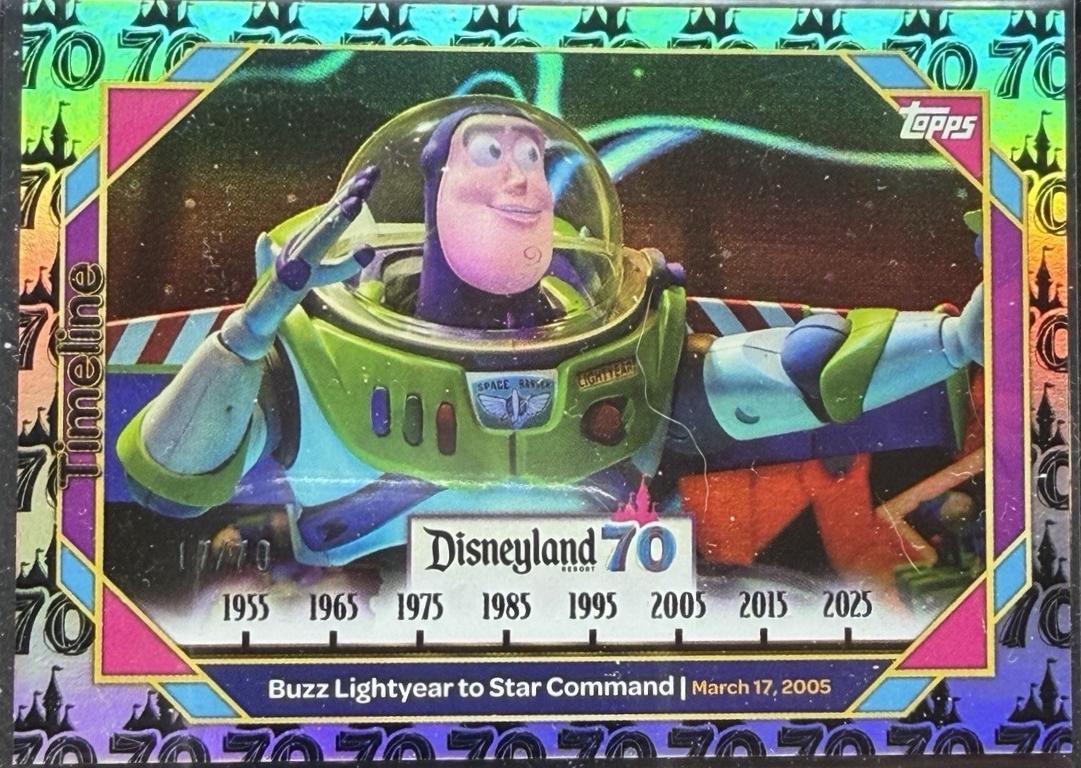 Buzz Lightyear to Star Command [70 Anniversary Foil]] #99