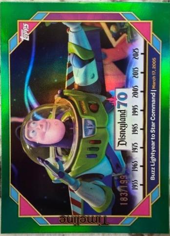 Buzz Lightyear to Star Command [Green Foil] #99
