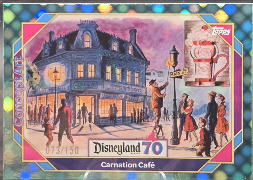Carnation Cafe [Aqua Electric Dots] #121