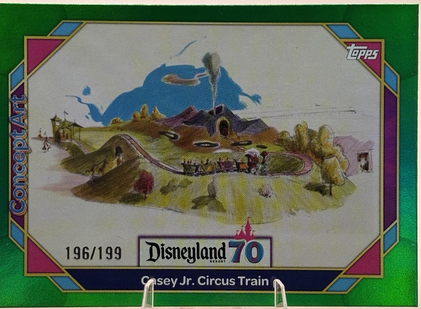 Casey Jr. Circus Train [Green Foil] #141