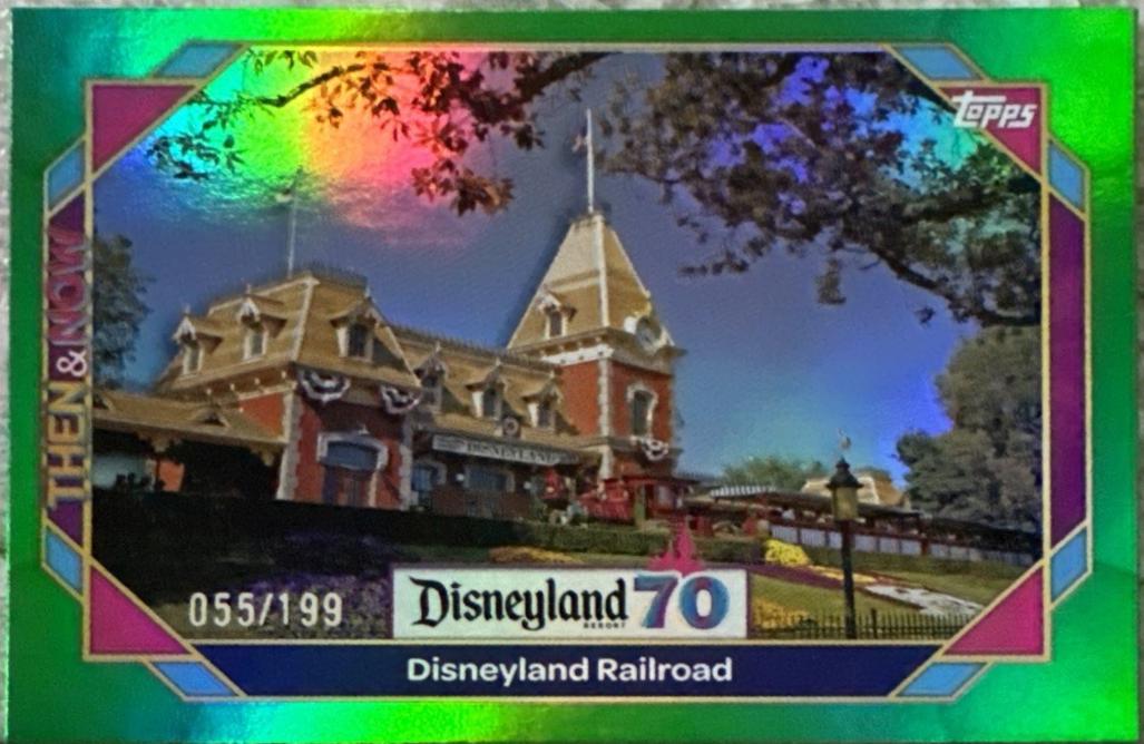 Disneyland Railroad [Green Foil] #2