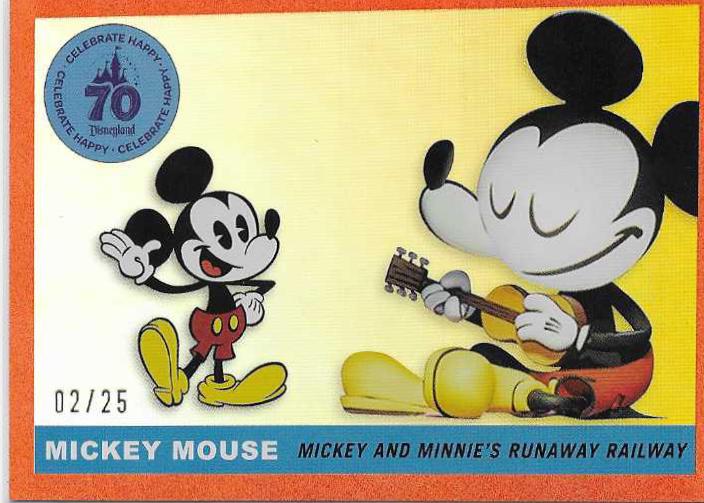 Disneyland Railroad [Orange Foil] #2