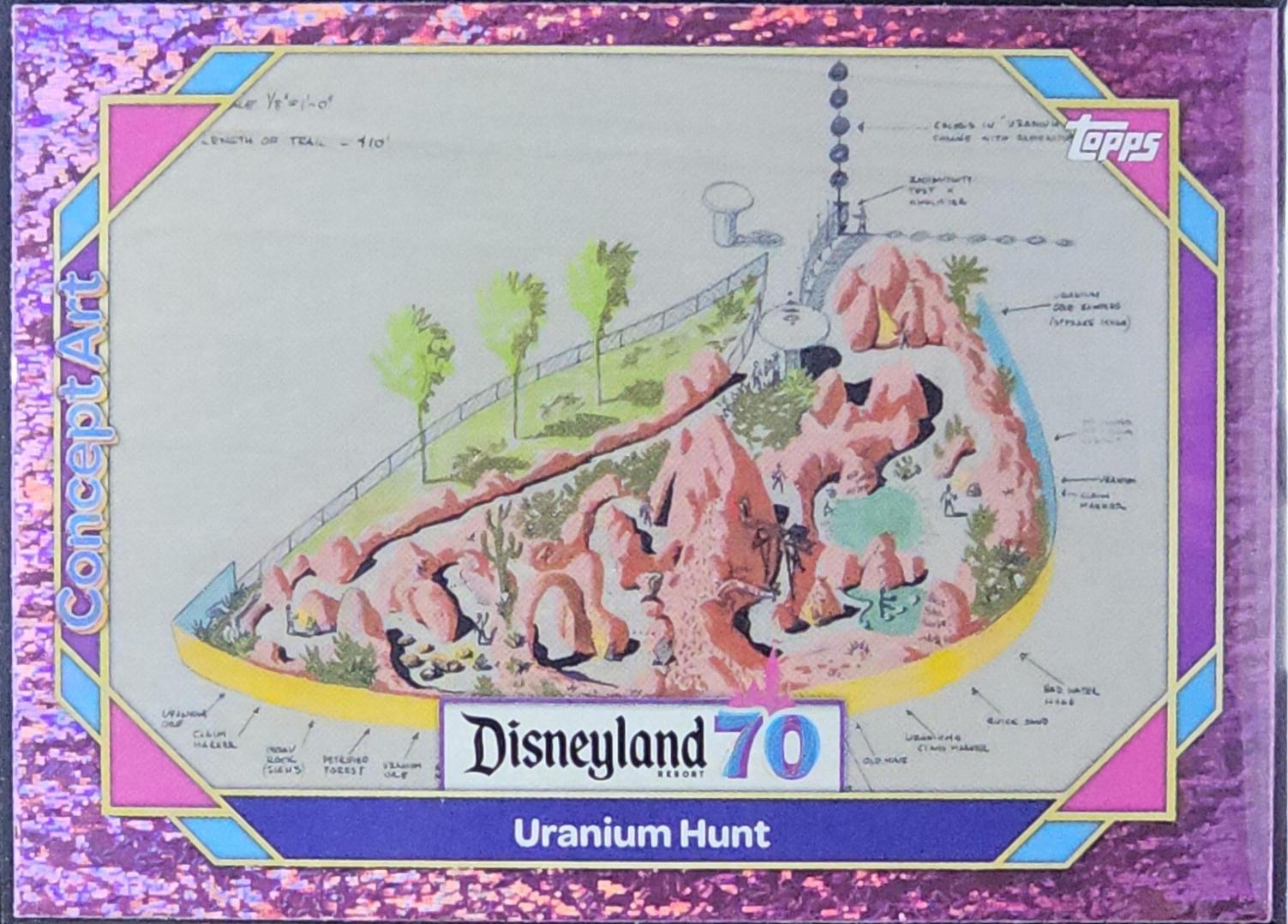 Disneyland Railroad [Pink Shimmer Foil] #2