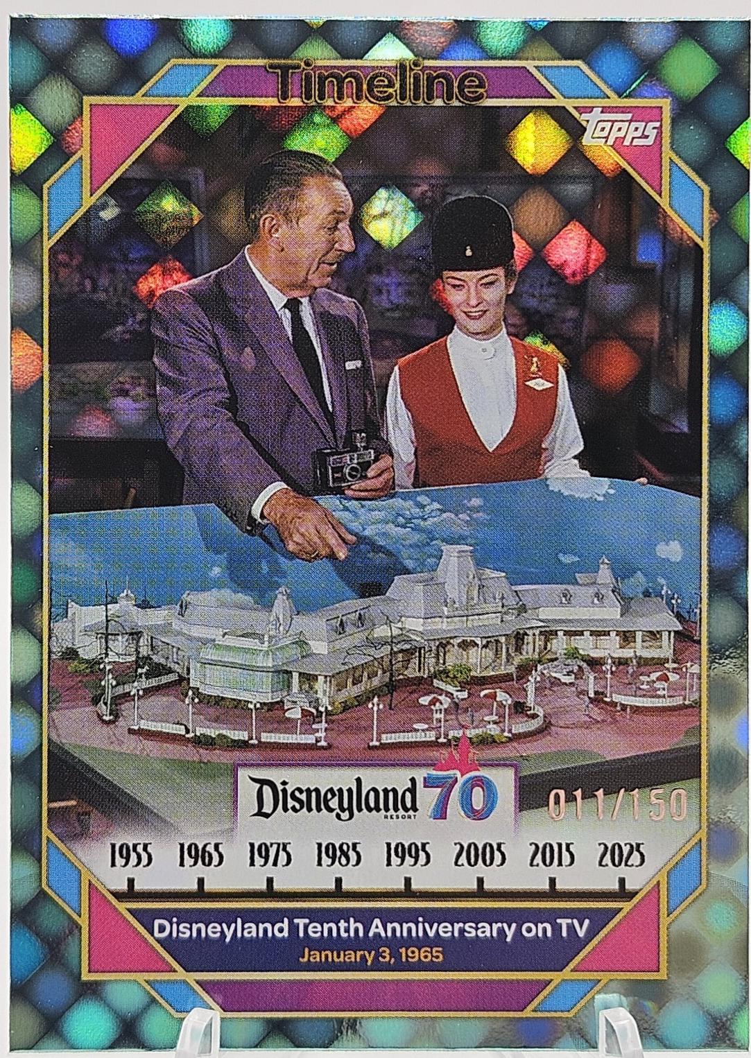 Disneyland Tenth Anniversary on TV [Aqua Electric Dots] #88