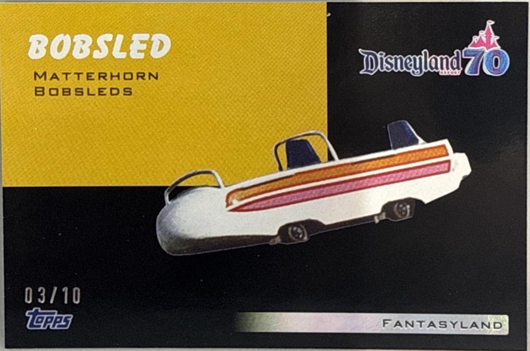 Disneyland Tenth Anniversary on TV [Black Foil] #88