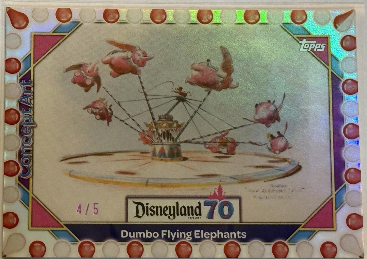 Dumbo Flying Elephants [Red Foil] #143