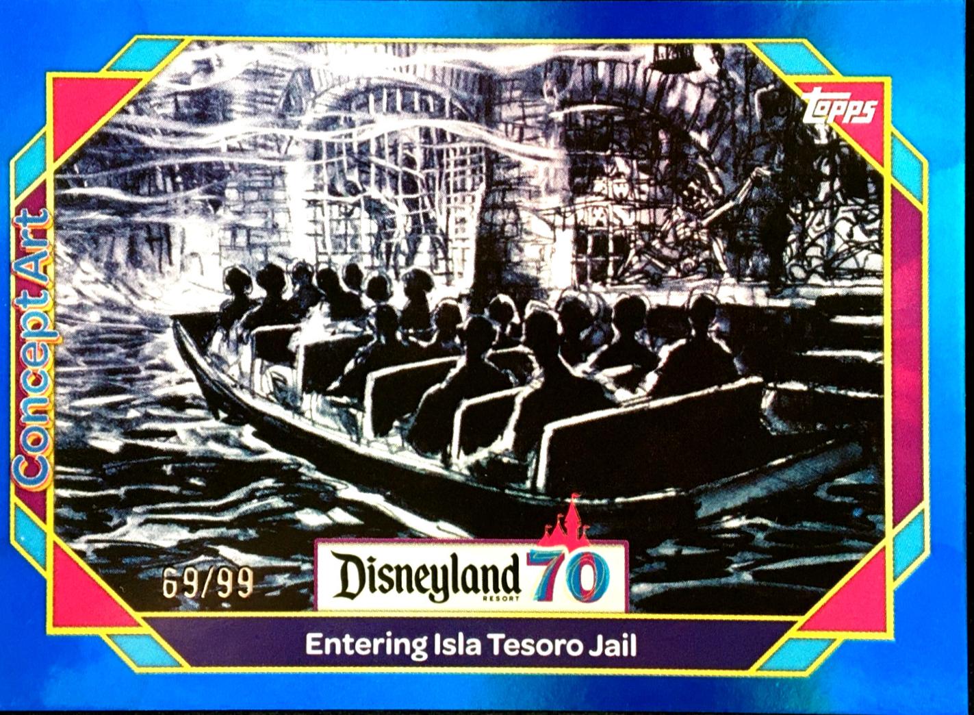 Entering Isla Tesoro Jail [Blue Foil] #128