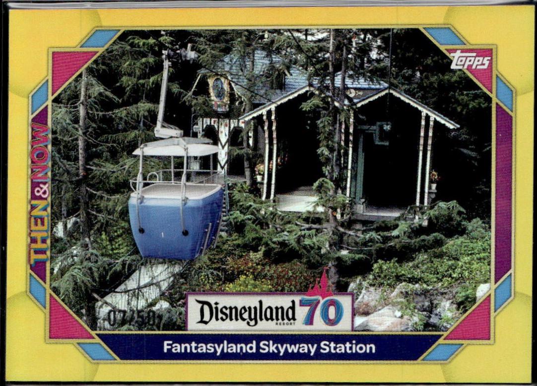Fantasyland Skyway Station [Gold Foil] #37
