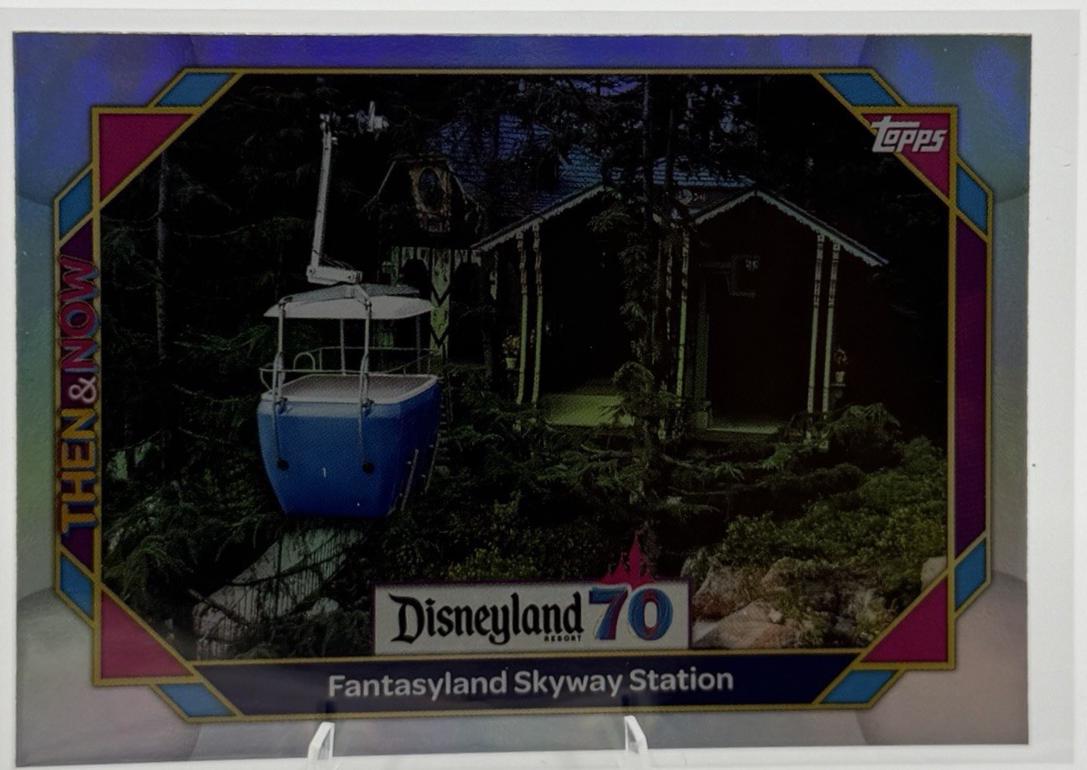 Fantasyland Skyway Station [Rainbow Foil] #37