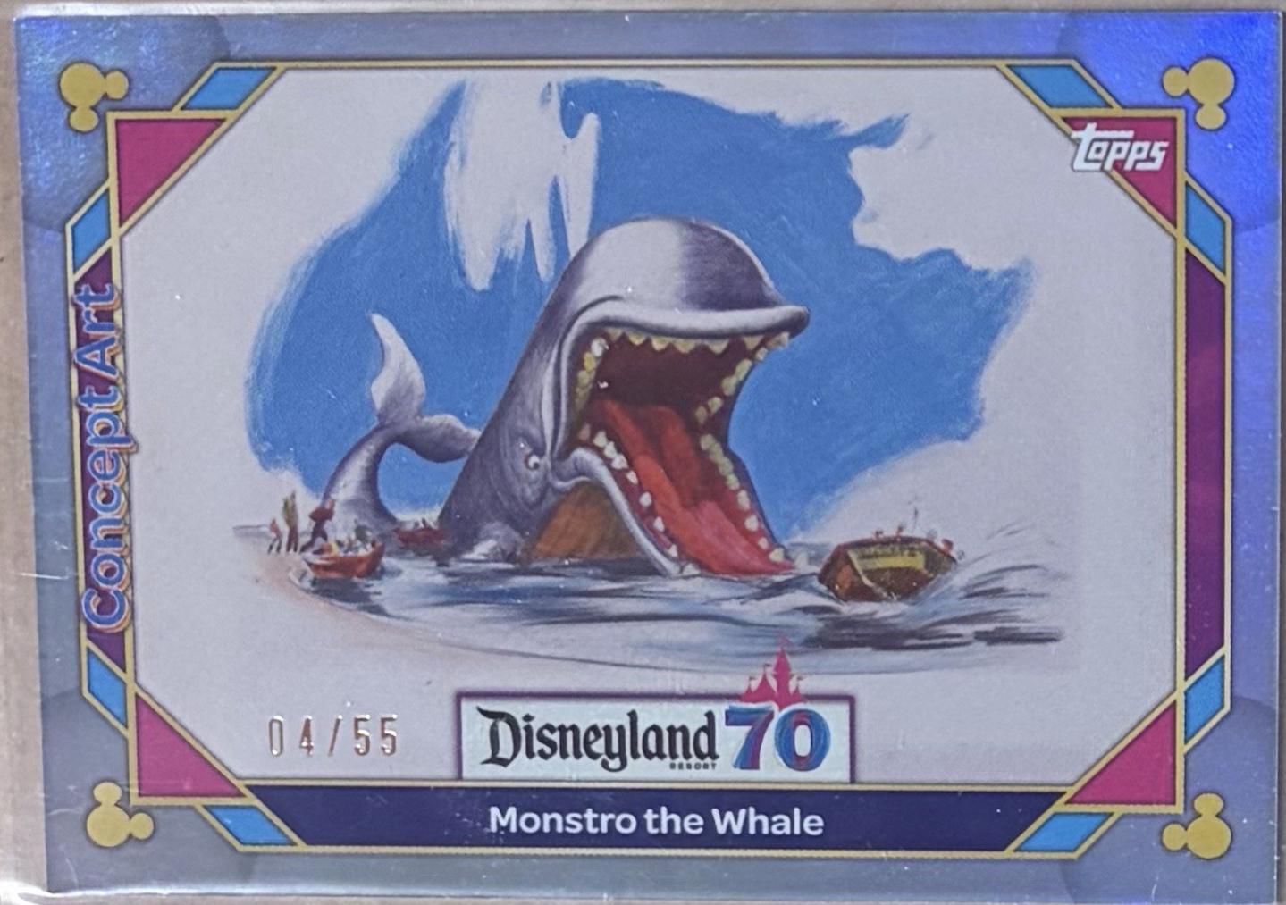 Monstro the Whale [Hidden Mickey Variation] #142