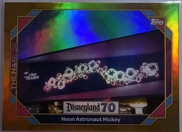 Neon Astronaut Mickey [Gold Foil] #68