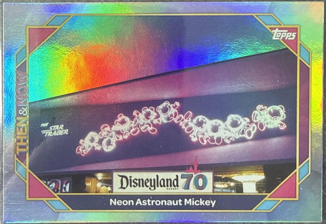 Neon Astronaut Mickey [Rainbow Foil] #68
