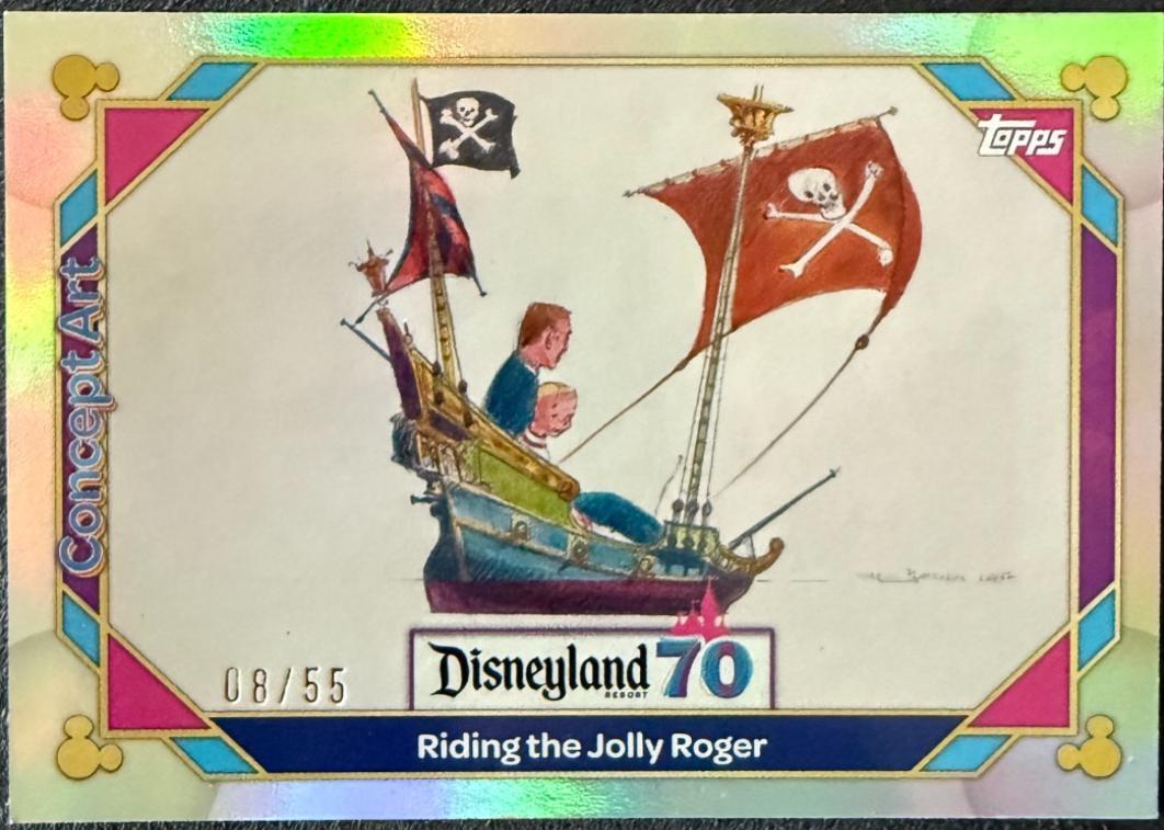 Riding the Jolly Roger [Hidden Mickey Variation] #138